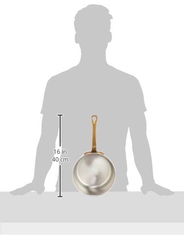 Endo Shoji Commercial Super Denji Stew Pan (without lid) 18cm Stainless Steel Pot for Induction Cooktops Made in Japan AST96018