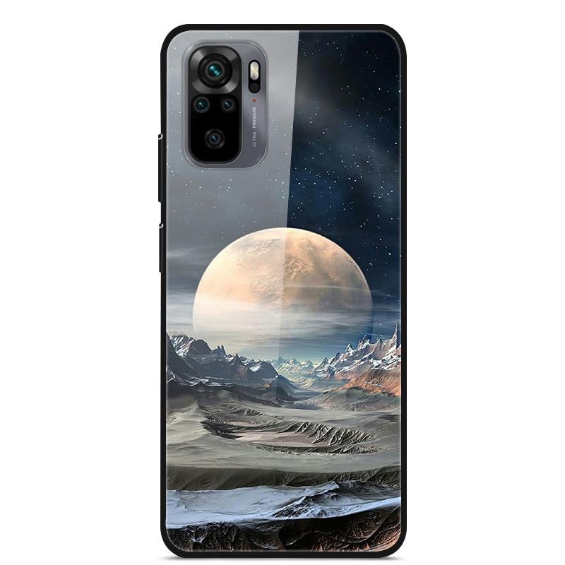 Tempered Glass Case For Xiaomi Redmi Note10 Pro Case Glass Back Cover For Xiaomi Redmi Note 10 10Pro Max Case Note10 5G Shell