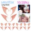 10/20Pcs Latex Elf Ears High Simulation Harmless False Ears Props Fairy Angel Dress Up Cosplay Hook Halloween Christmas Decor