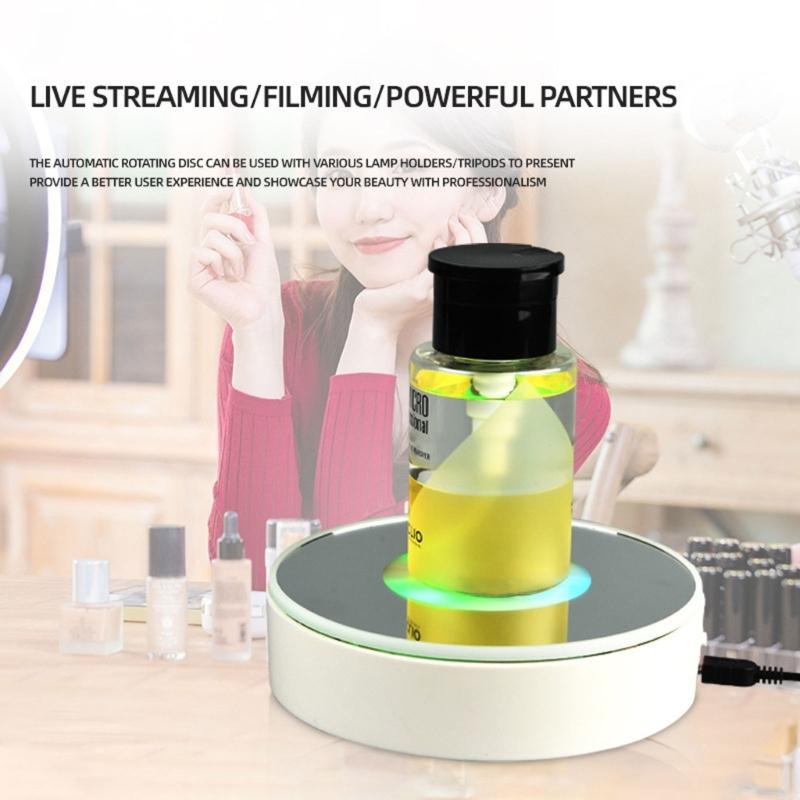 360 Degree Motorized Turntable Rotating Display Stand Electric Display Turntable for Photography Products and Shows