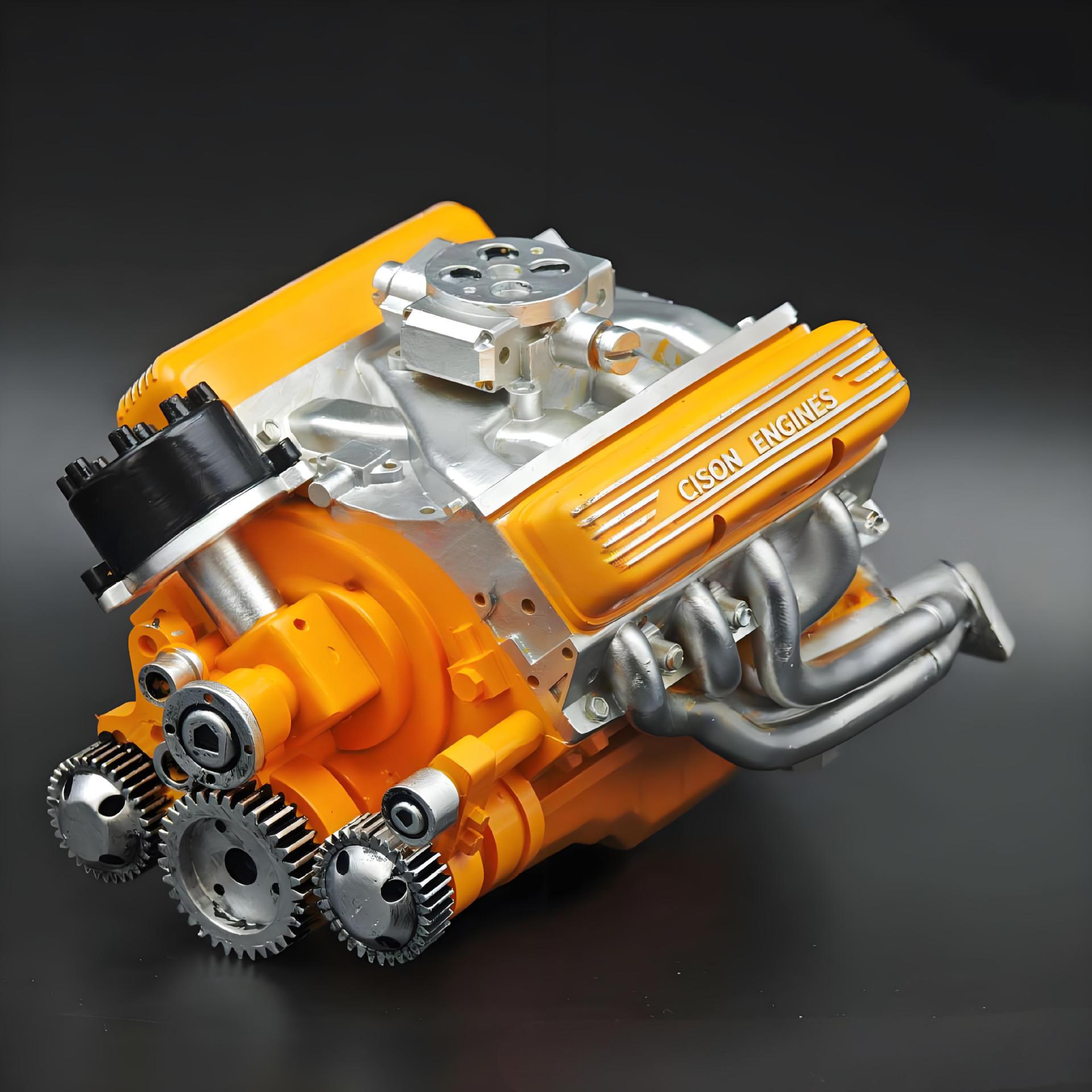 

Cison V8 Gas Engine Overhead Valve Resin Ornament Kit