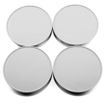 Radnabendeckel 70mm 64mm 4 Stück Grau DIY Radkappe