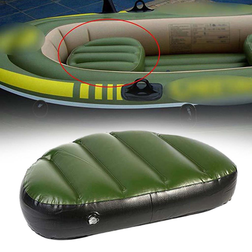 Kayak Inflatable Seat Cushion Universal Waterproof Kayak Boat Inflatable Seat Pad Fit All Types of Inflatable Boats