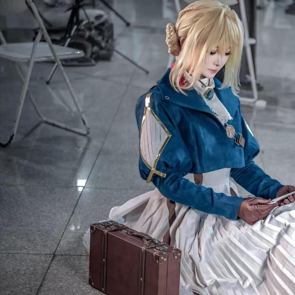 Violet Evergarden Violet Cosplay Costume Outfits Halloween Carnival Suit