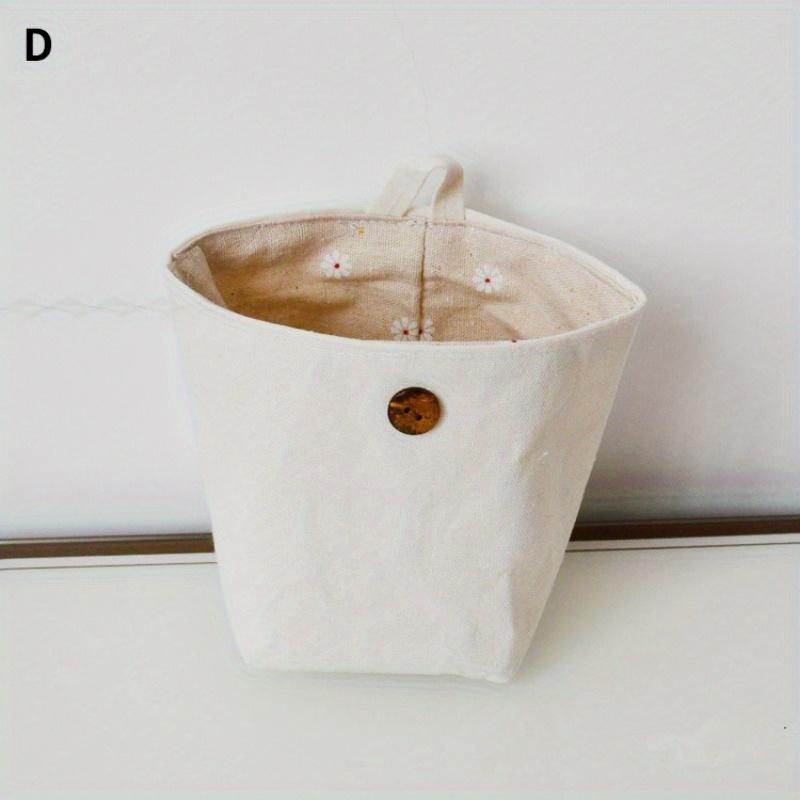 1PC Wall Hanging Storage Bags Organizer for Home Small Pocket Desktop Box Pockets for Bathroom Home Door Pendant Decor Supplies