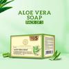 Khadi Natural Aloe Vera Ayurvedic Soap | Soothes, Hydrates And Refreshes Skin | Infused With Herbal Moisture | Soft And Supple Feel | Value Pack 4+1