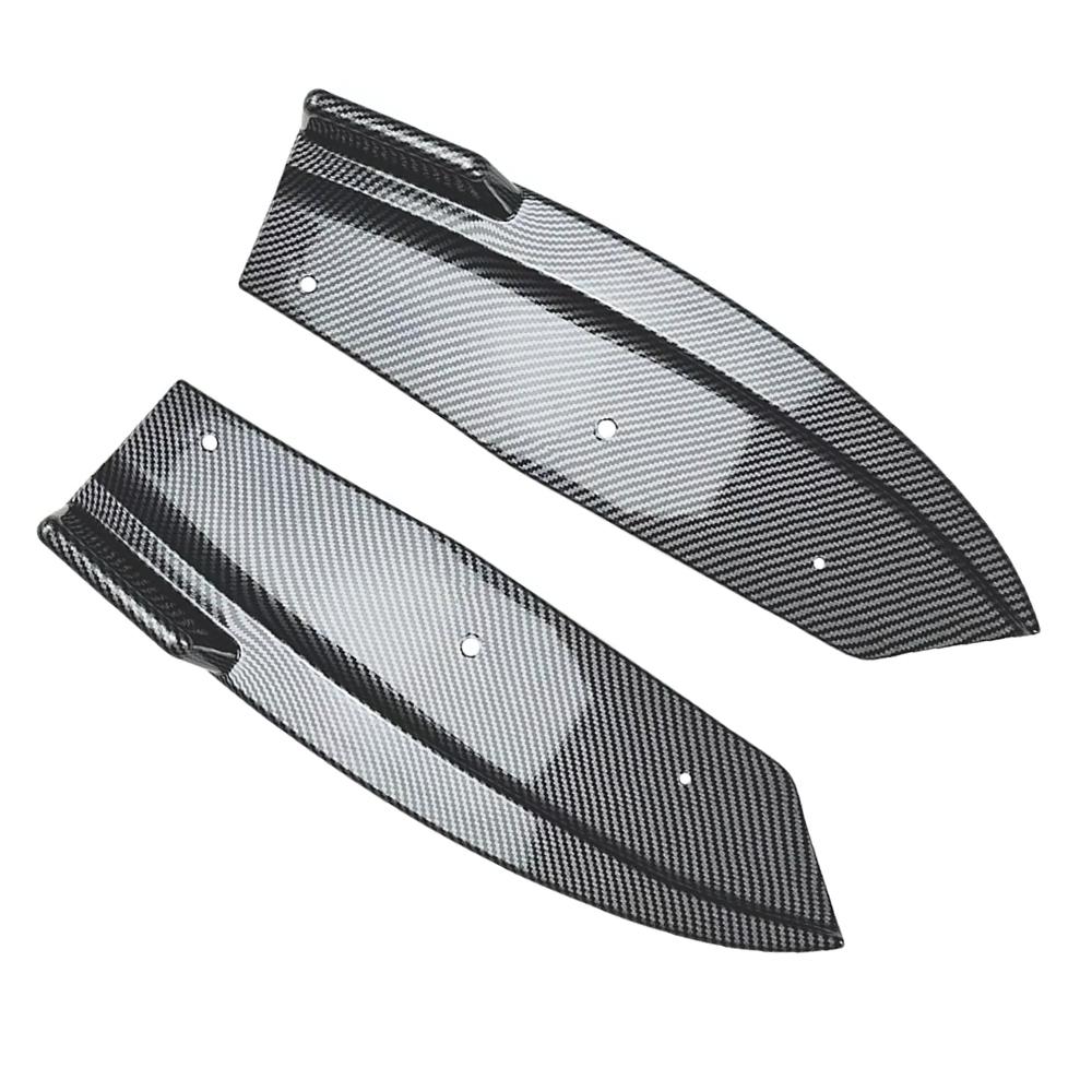 Rear Bumper Protector Diffuser Spoiler Splitter for BMW X4 G02 M40i M Sport 2018    ABS Glossy/Carbon Fiber Black