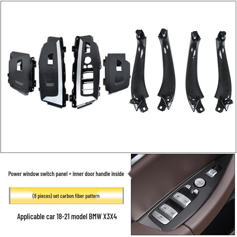 BMW X3/X4 (2018-2021) Door Interior Handle & Armrest Trim Kit