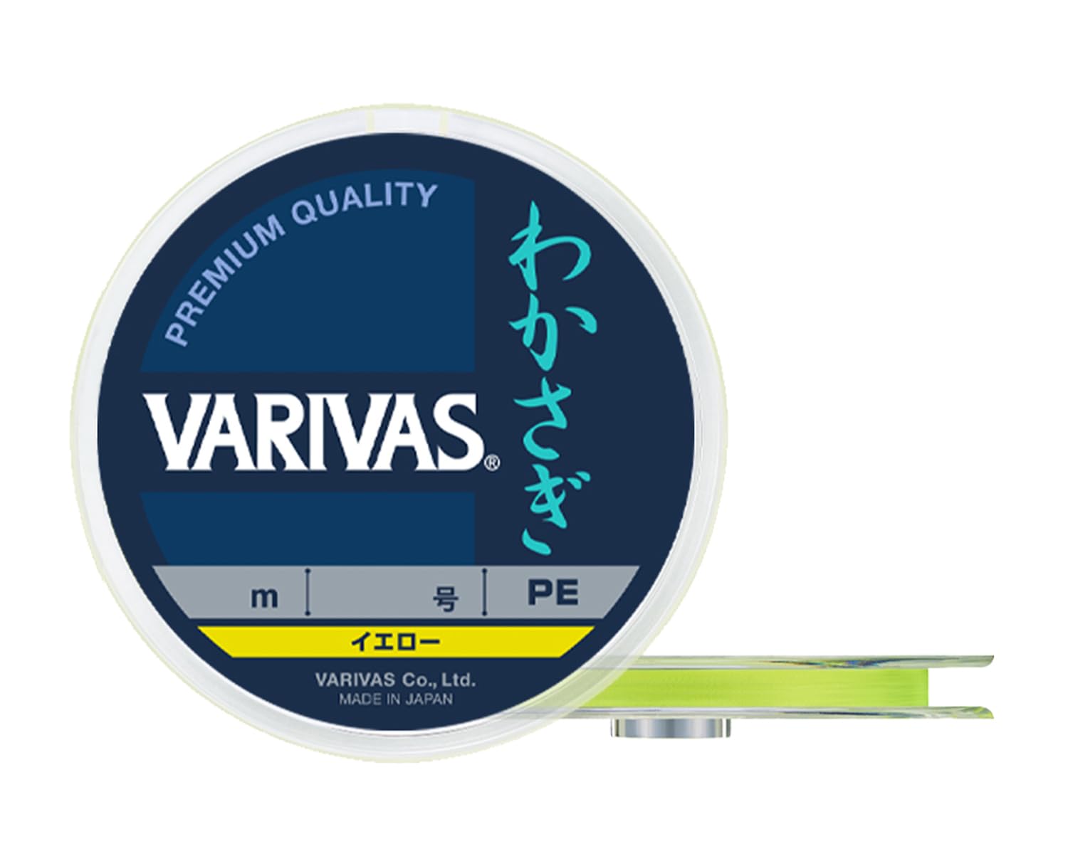 VARIVAS Wakasagi PE 60m Yellow 0.15