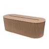 Cord Hider Box Cable Management Box, with Cover, Power Strip And Electrical Organizer Organizer, for Home Office Desktop Wire Storage Case