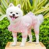 Breathable Dog Cooling Jumpsuit Quick Drying Thin Fabric Dog Mesh Vest Flying Sleeves D-Ring Design Pet Sun Protection Clothes