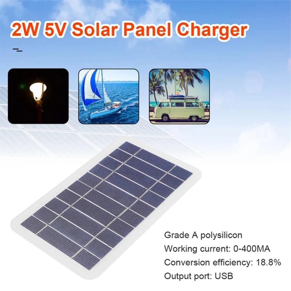 Upgrade Nový přenosný solární panel pro rychlé nabíjení telefonu, Venkovní mini solární nabíječka, Venkovní přenosný solární panel