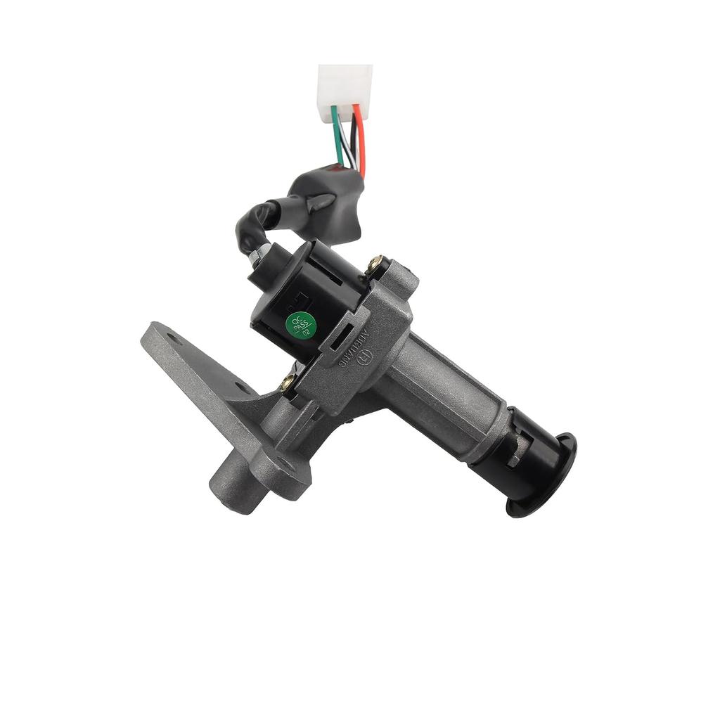 4 Wire Ignition Switch Key Set Compatible with 50cc 70cc 90cc 125cc 150cc 200cc GY6 Taotao Jonway Roketa Scooter Moped ATV Motorcycle