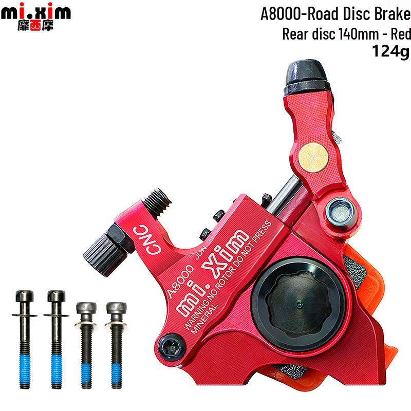 Mi.Xim A8000 Hydraulické kotoučové brzdové třmeny ovládané lankem pro kotouče 140/160 mm