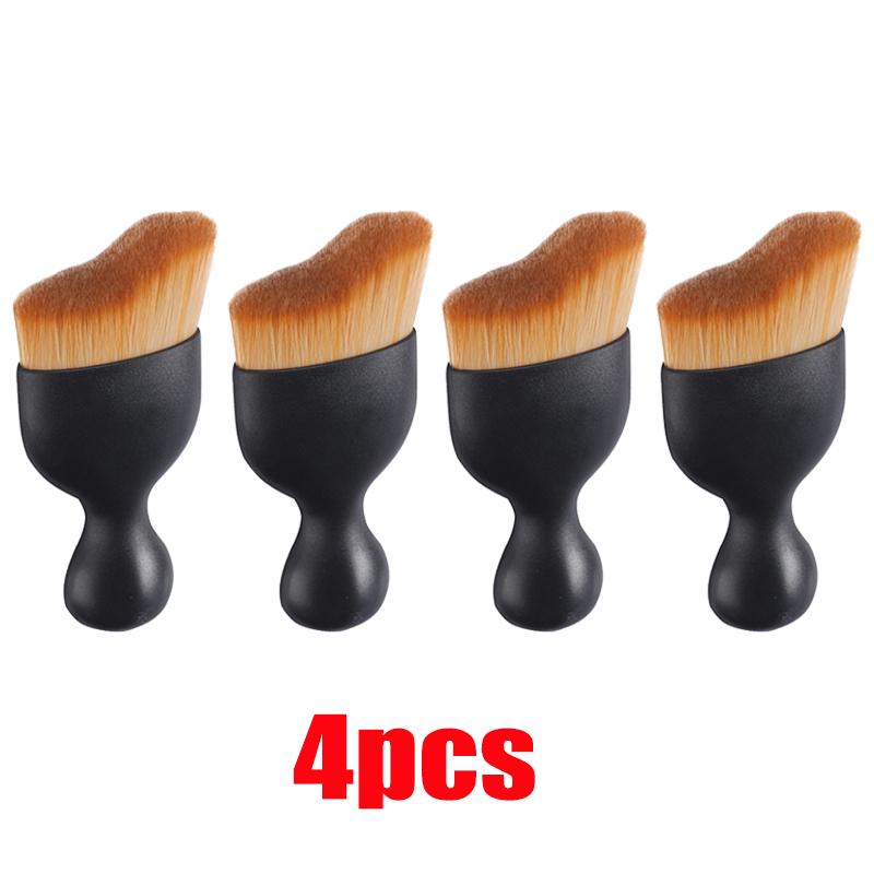 Car Interior Cleaning Brush Center Console Clean Tool Air Outlet Cleaning Super Soft Brush Duster Car Crevice Dust Removal Brush