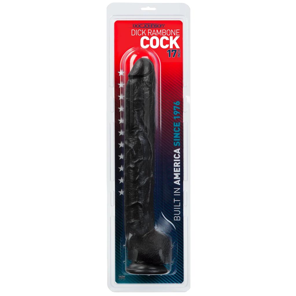 Doc Johnson - Classic Dildo with Testicles and Suction Cup