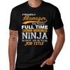 Project Unisexager Ninja Job Title Tshirt Holiday Vacation Tee Shirt