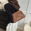 Vintage Women's Tote Bag Casual Solid Color Shoulder Bag Large Capacity Women's Commuter Crossbody Bag Girl Tote Bag
