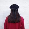 Headwear Bow Beret Caps Soft Newsboy Cap Warm Beanies  Women's