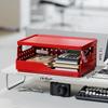 Perforated Board Foldable Storage Baskets Dopamine Folding Storage Crate Desktop Bookshelf  Home