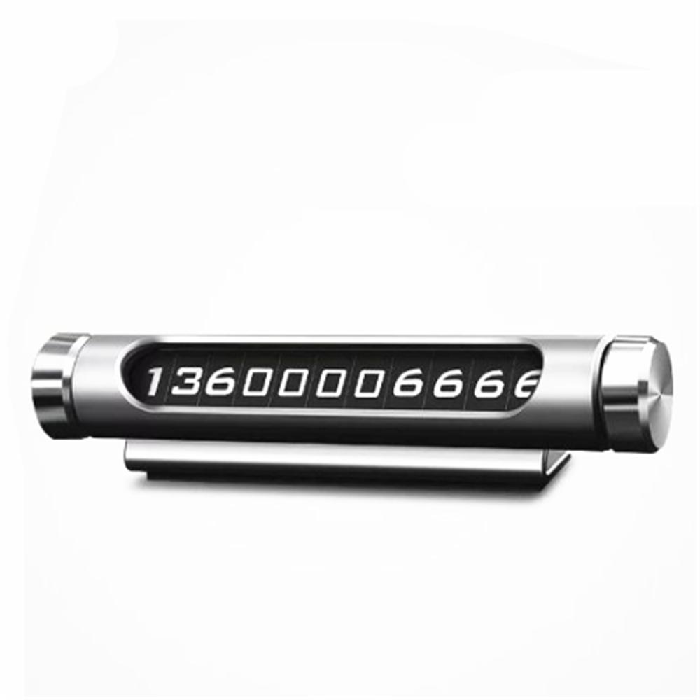 Temporary Car Parking Number Card for Jeep Cherokee 5 KL KK Commander Grand Cherokee 4 WK2 Car Accessories