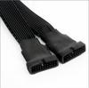 Motherboard Mainboard 19-pin To USB 3.0 20-pin 1 To 2 Power Extension Cable Cord