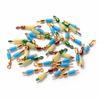 High Strength Fishing Swivels and Snap Swivels, Heavy Duty Ball-Bearing Swivels with Welded Rings for Saltwater Fishing