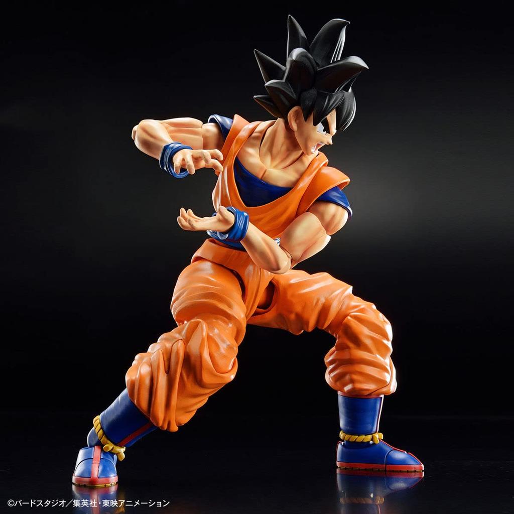 BANDAI SPIRITS Standard Dragon Ball Son Goku SPEC Plastic Model Kit Figure-rise (NEW Ver.) Pre-colored