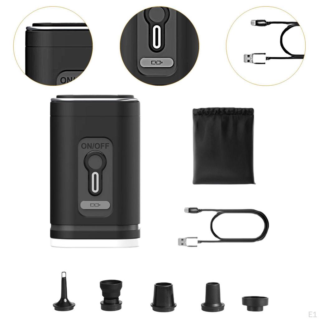 Mini Electric Air Pump Portable USB Tent Light for Beds Exercise