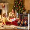Christmas Blind Box Countdown Calendar With Acrylic Rooster Ornaments For Holiday Decor And Gift Giving