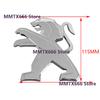 1pcs Front and Rear Car logo sticker For Peugeot Logo 201 206 207 307 308 301 407 408 508 2008 3008 4008 5008 badge Accessories