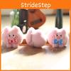 Bow Cute Pig Plush Stuffed Toy Keychain Bag Decor Pp Cotton Gift Girls For