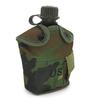 1L Army Military Water Bottle Camping Hiking Canteen Cup Portable for Outdoor