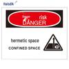 HSDIC HK-380 US Standard Confined Space Safety Sign