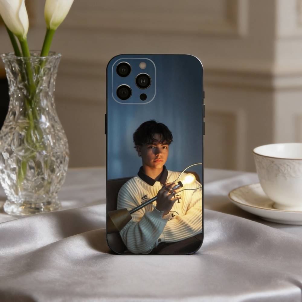 American actor M-Malachi B-BartonS Phone Case For iPhone 17,16,15,14,13,12,11 Plus,Pro Max,XS,Soft Silicone Black Cover