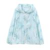 2025 Women's Lightweight Hooded Sun Protection Jacket - Spring/Summer Breathable, Casual, Printed Outerwear