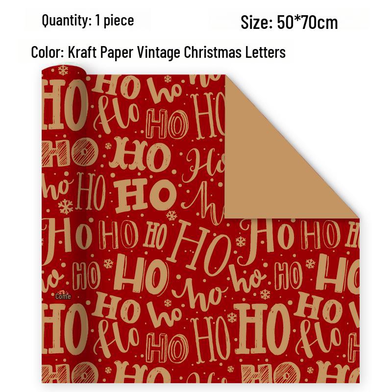 

Подарочная упаковка в виде елки из крафт-бумаги в стиле ретро для детей - Букет ручной работы