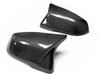 Carbon Fiber Rearview Mirror Shell Cover for BMW 1, 2, Z4, X1/X2 - Models F48, 52, 39, G29 Horn Replacement