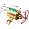 1PCS HEP-02A Gas Diesel Fuel Pump Inline Low Pressure Electric Fuel Pump 12V(LSA461)