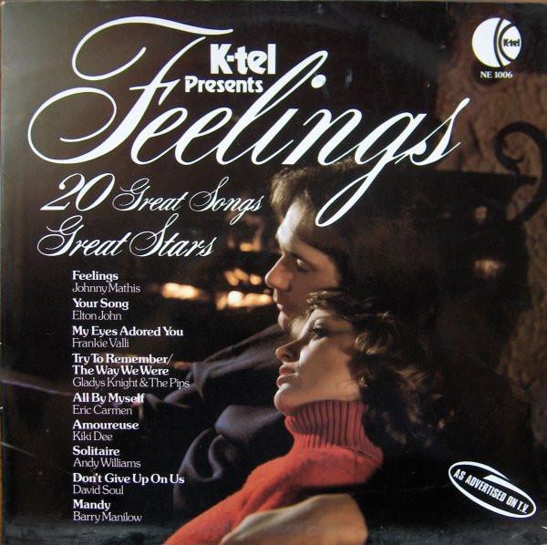 

LP Record VARIOUS - Feelings NE1006 K-Tel 1977 UK & Irela Pop Used