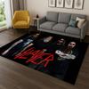Tappeto Tappetino Retro Slayer Heavy Metal Rcck Band Segno per Camera da Letto Soggiorno Divano Zerbino Decorazioni per la Casa, Tappeto per Area Giochi Bambini Antiscivolo