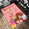 Anime Characters Sakura Kinomoto Carpet Carpet Office Decorative Carpet For Living Room Bedroom Door Mat Floor Rug Computer Chair Area Rug