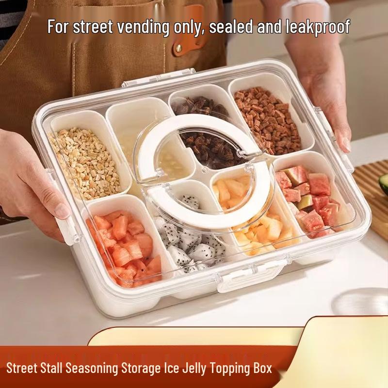 304 Stainless Steel Divided Food Storage Container