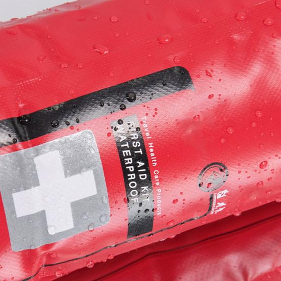Borsa di Primo Soccorso d'Emergenza 5L Impermeabile Grande Capacità Portatile Zaino da Viaggio Campeggio Escursionismo Zaino da Trekking Arrotolabile Organizer per Essentials di Primo Soccorso Custodia di Stoccaggio