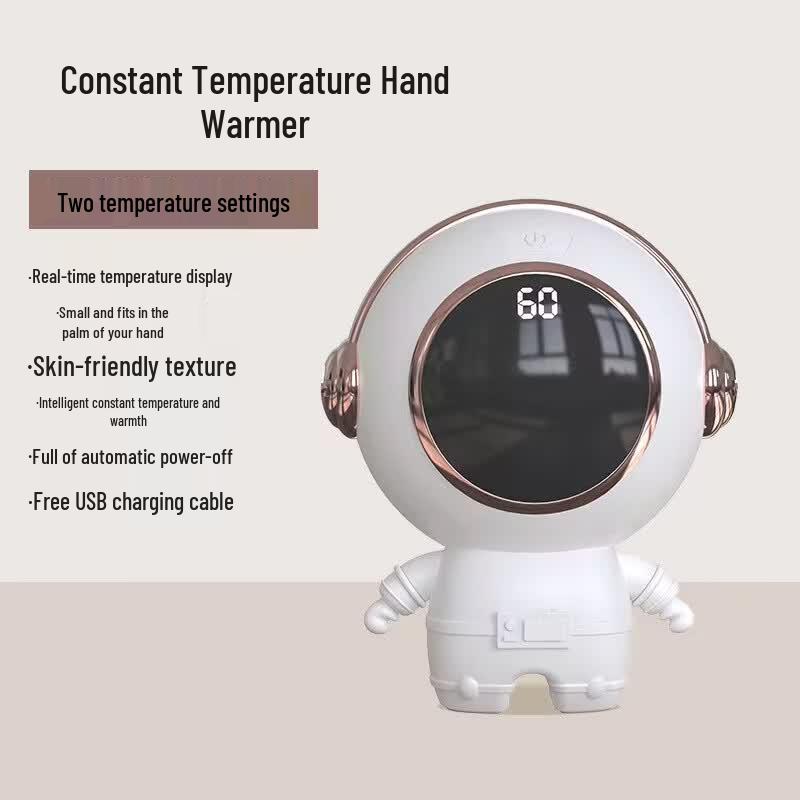 ZISIZ Astronaut USB Rechargeable Hand Warmer