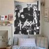 Hippie Style Japanese Classic Anime Tapestry | Poster Wall Art | Aesthetic Home Decor for Living Room Dorm Bedroom