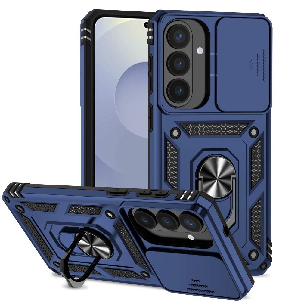 Slide Camera Shockproof Armor Phone Case For Samsung Galaxy S26 Ultra S26 Plus S26Ultra S26+ Case Magnetic Ring Stand Back Cover