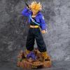 47cm Dragon Ball Z Anime Figurine Trunks Figure Super Saiyan Trunks Pvc Model Statue Doll Collection Decoration Toys Gift