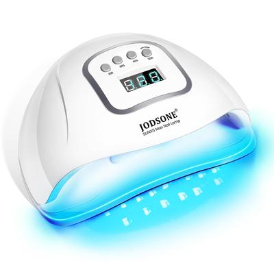 JODSONE UV LED Nageltrockner für Gel Gel-Nagellampe mit 24 Licht-LED-Nagellicht für Gelnägel mit Automatiksensor und 4 Timer-Lampen, Lack,