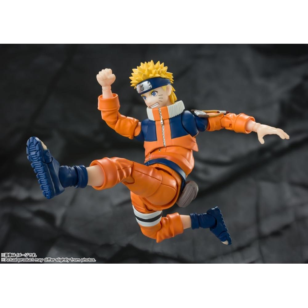 SHFiguarts NARUTO Naruto Uzumaki - Den mest uventede slapstick-ninjaen - Ca.. 135 mm ABS&PVC malt bevegelig figur BAS64181